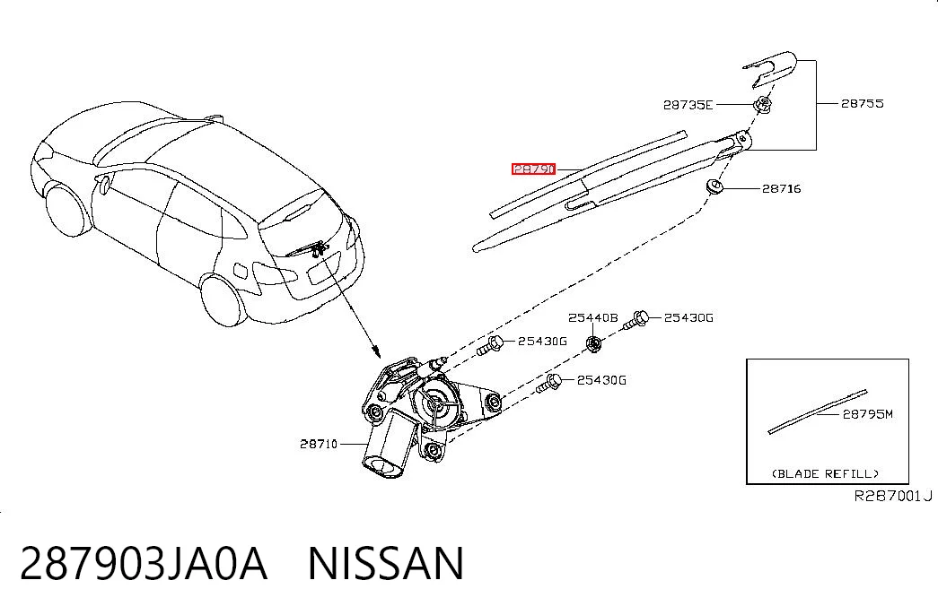 287903JA0A Nissan/Infiniti