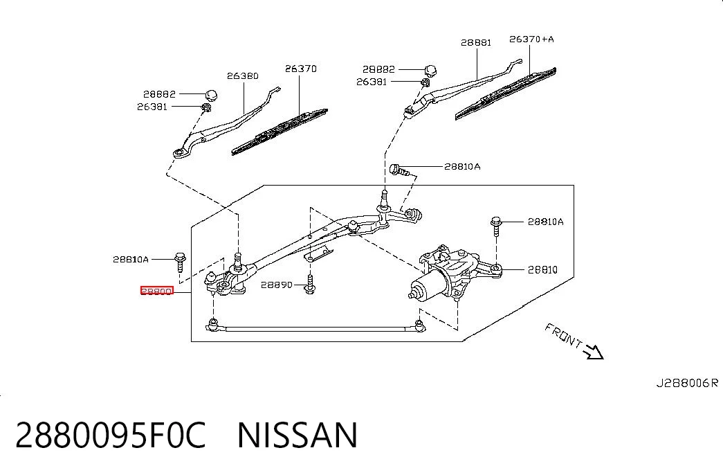 2880095F0C Nissan/Infiniti