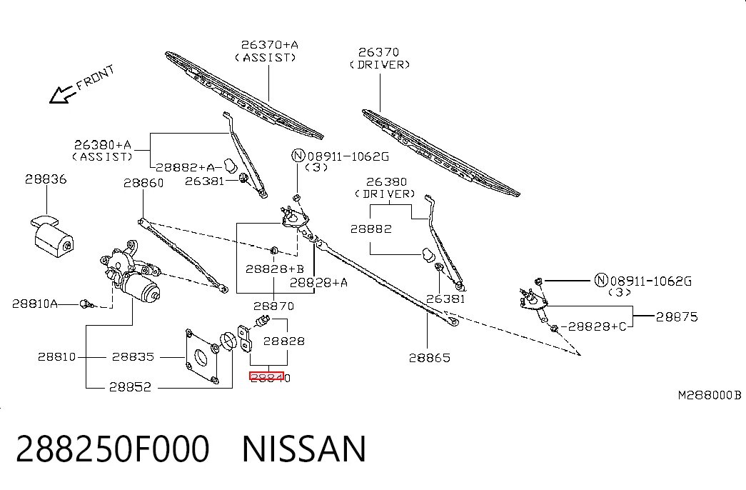 288250F000 Nissan/Infiniti