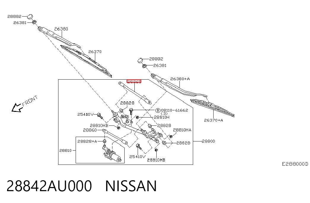 28842AU000 Nissan/Infiniti