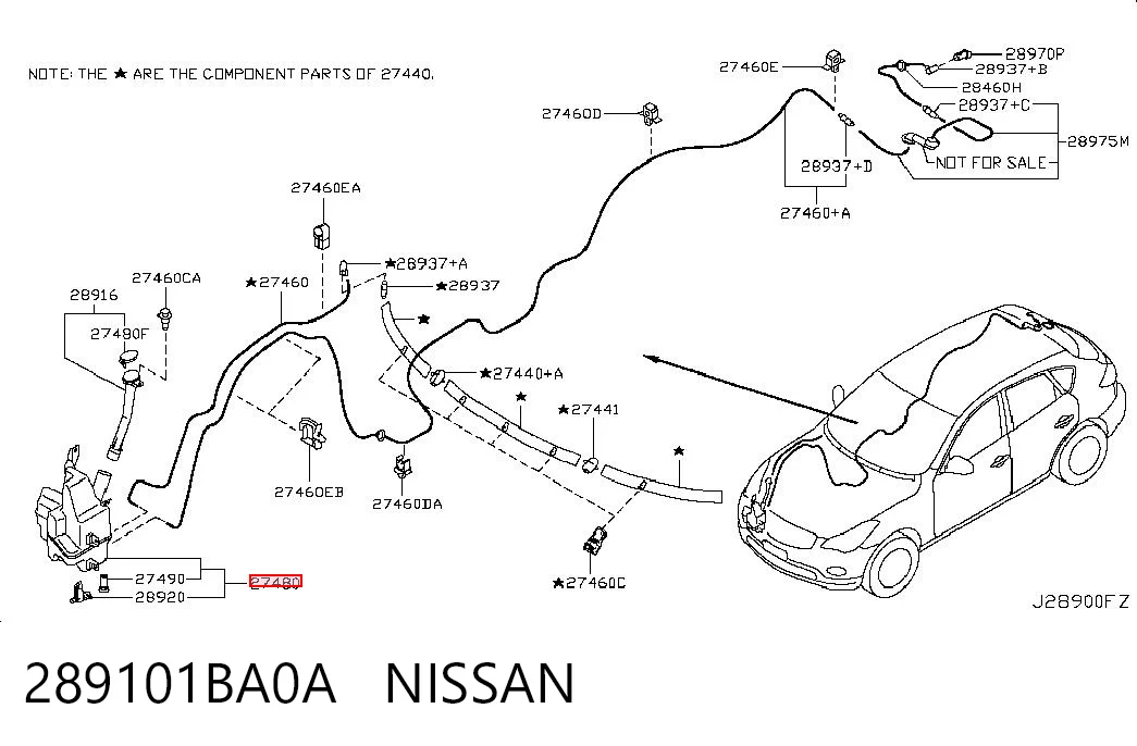 289101BA0A Nissan/Infiniti