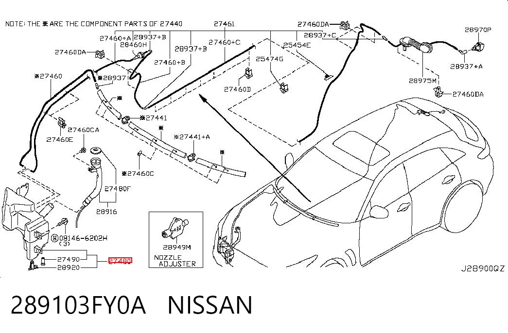 289103FY0A Nissan/Infiniti