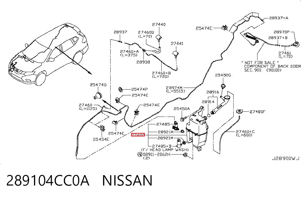 289104CC0A Nissan/Infiniti
