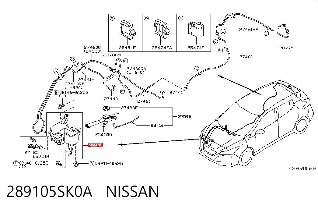 289105SK0A Nissan/Infiniti
