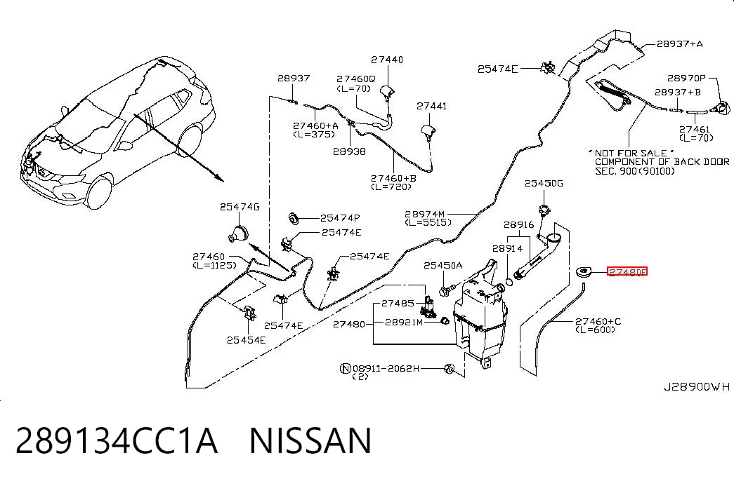 289134CC1A Nissan/Infiniti