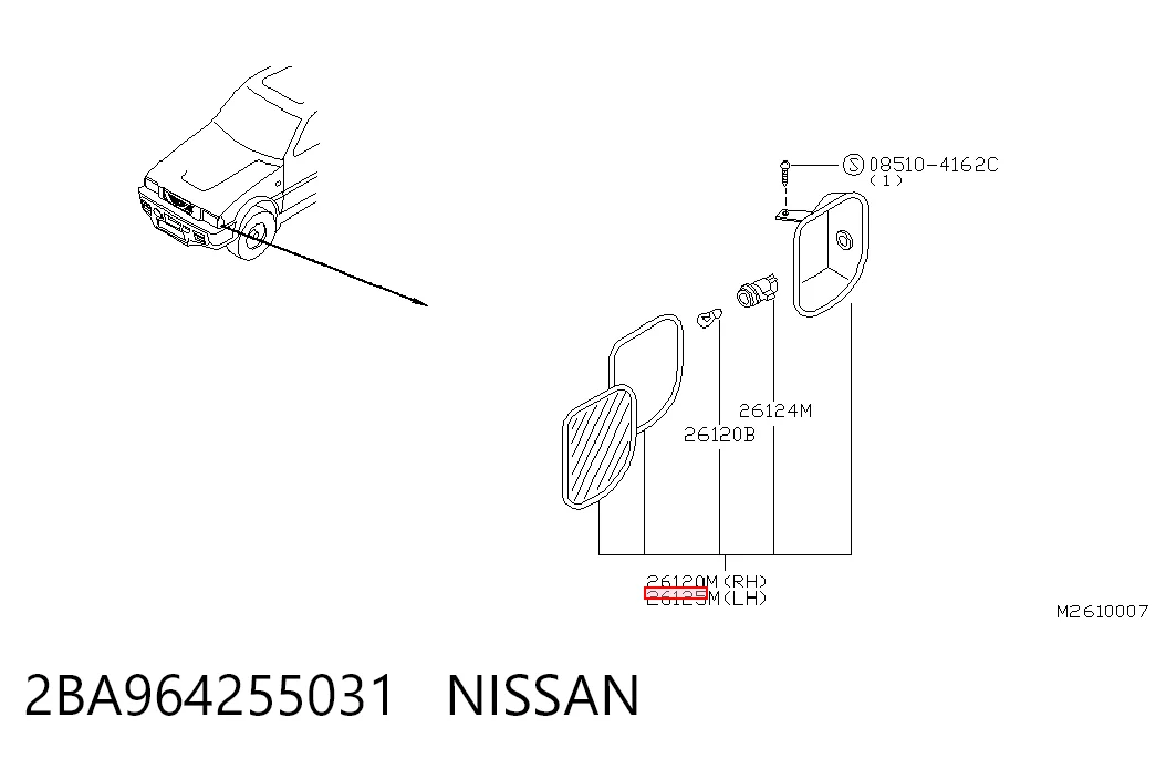 2BA964255031 Nissan/Infiniti