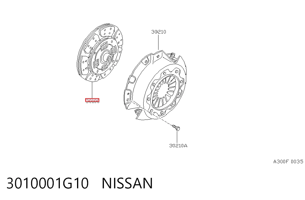Disco de embraiagem para Nissan Pathfinder R50