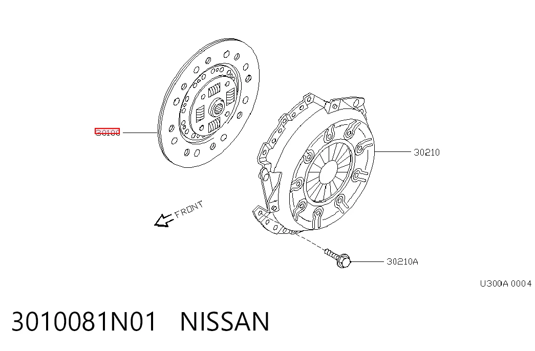 Disco de embraiagem Nissan Primera  P10 ao melhor preço
