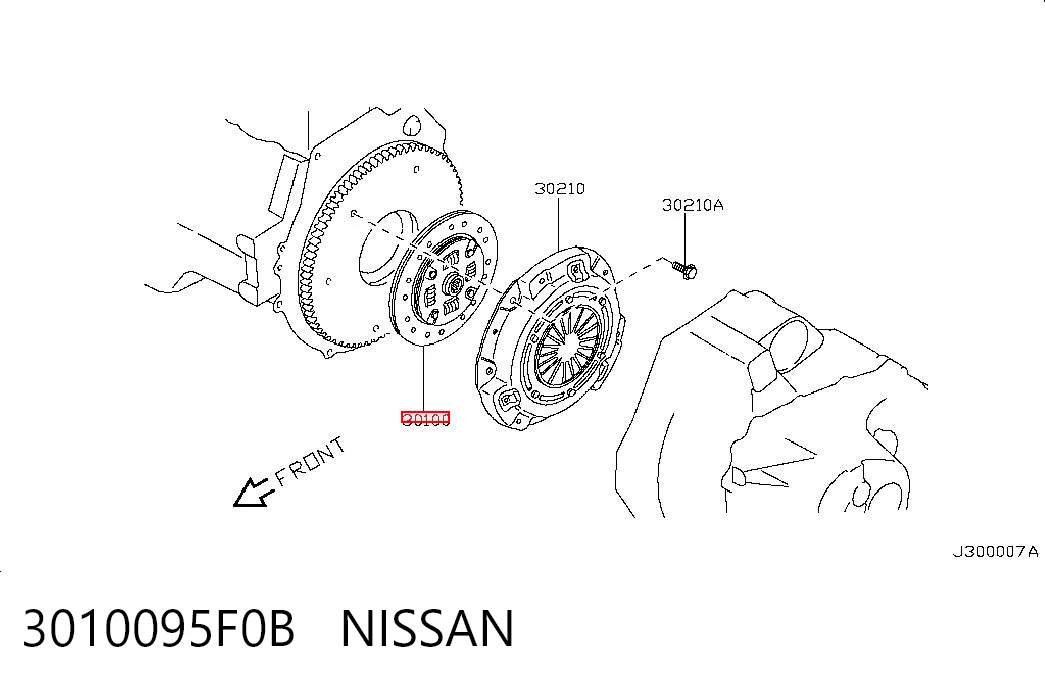 3010095F0B Nissan/Infiniti