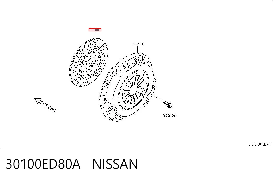 30100ED80A Nissan/Infiniti