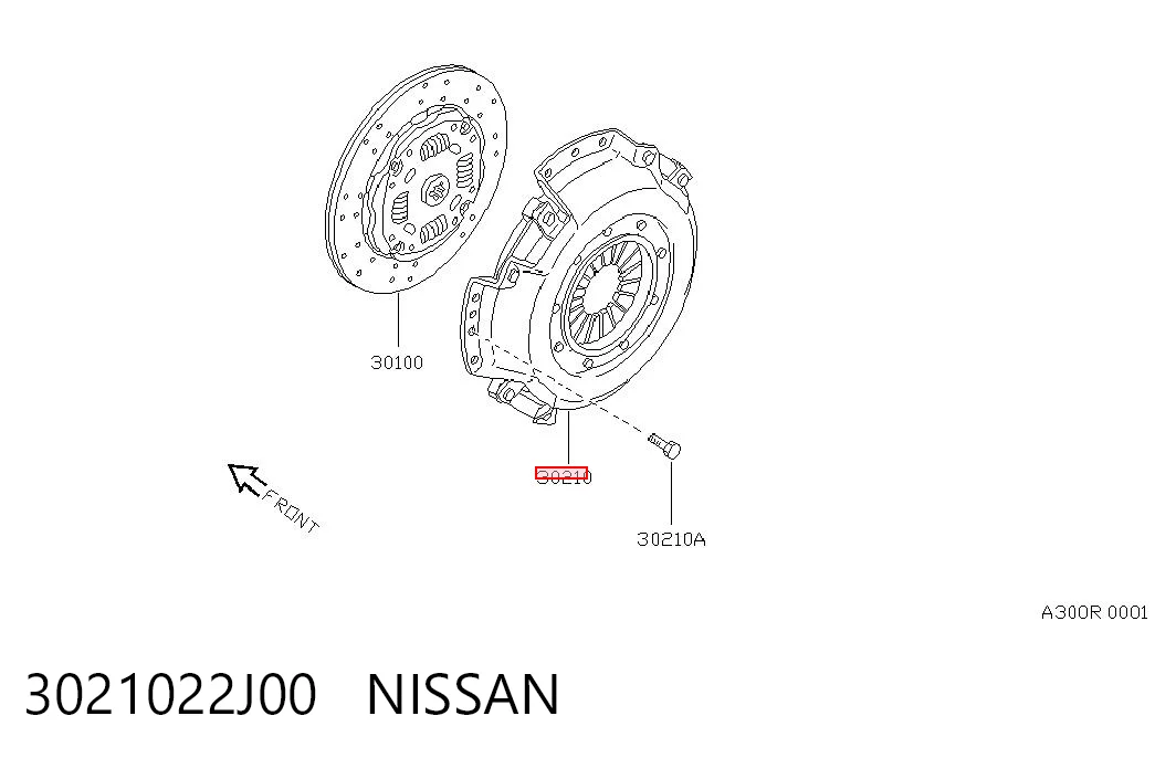 Cesta de embraiagem Nissan Patrol  Y61