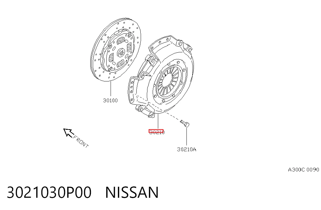  Cesta de embraiagem Nissan Patrol SUV (Y61) (1997 - 2010) 