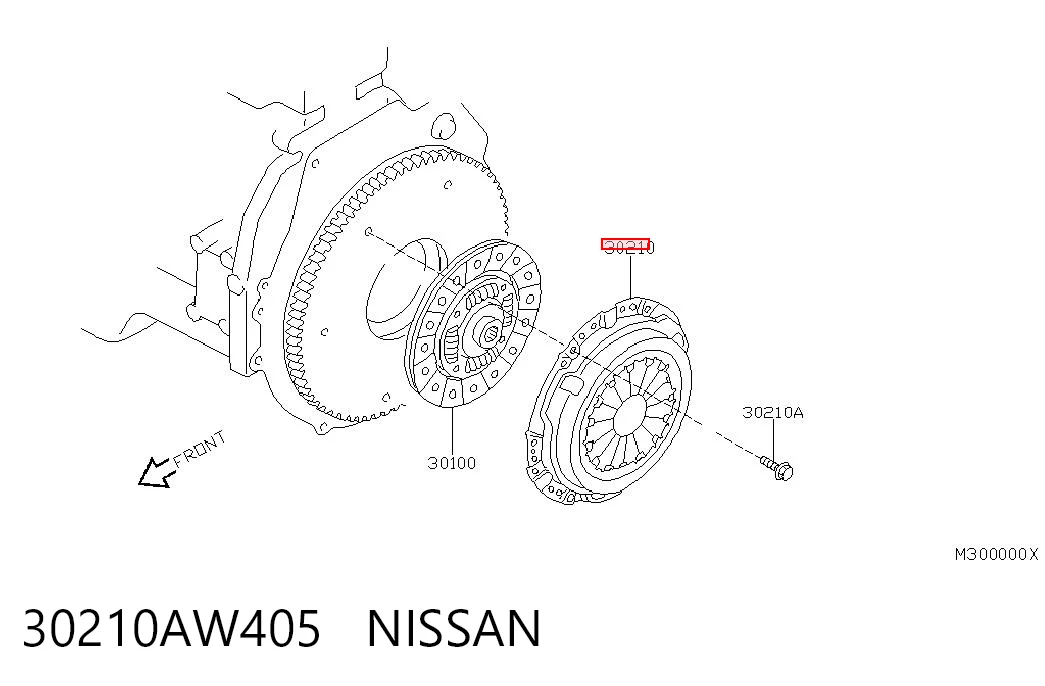 Cesta de embraiagem Nissan Primera preço, a partir de 112,43 USD