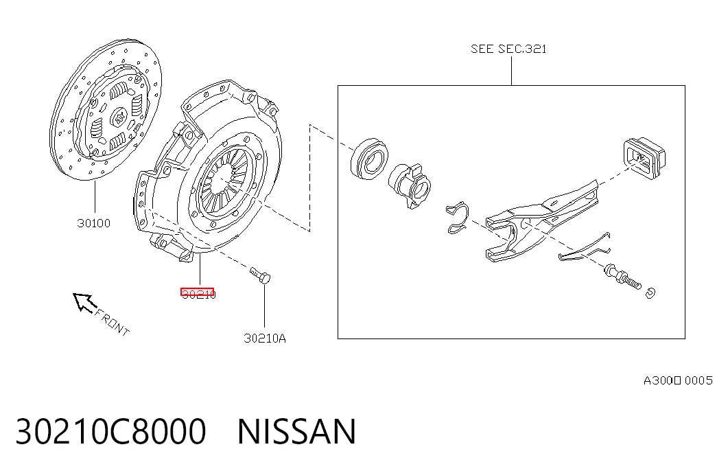 Compre Cesta de embraiagem Nissan Patrol 