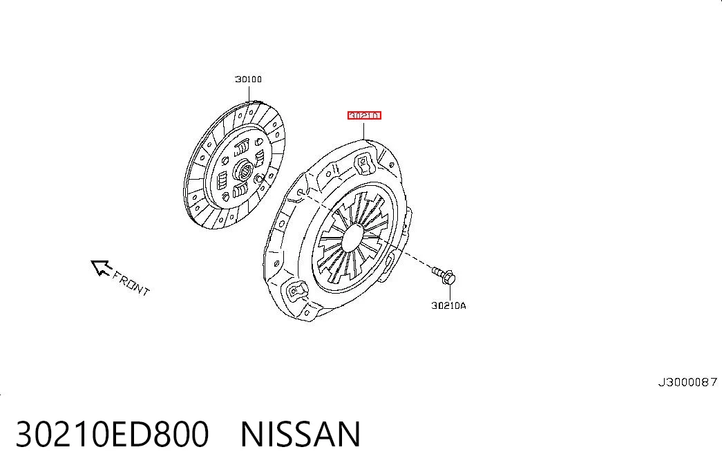 30210ED800 Nissan/Infiniti