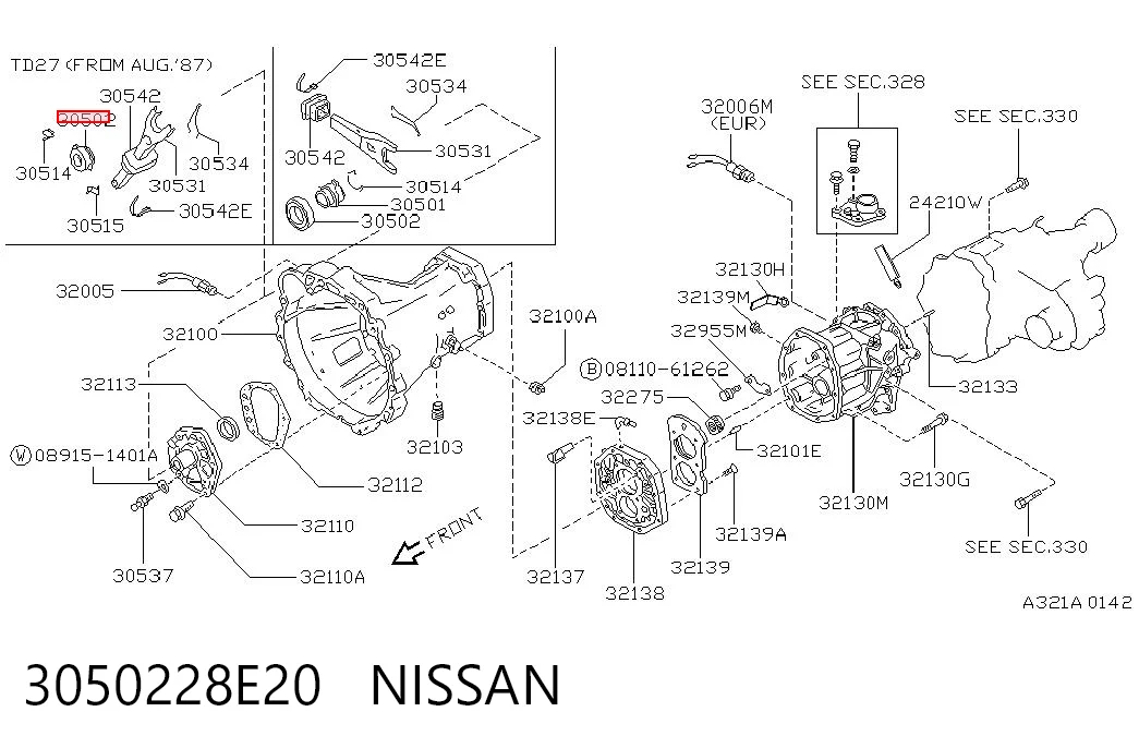 3050228E20 Nissan/Infiniti