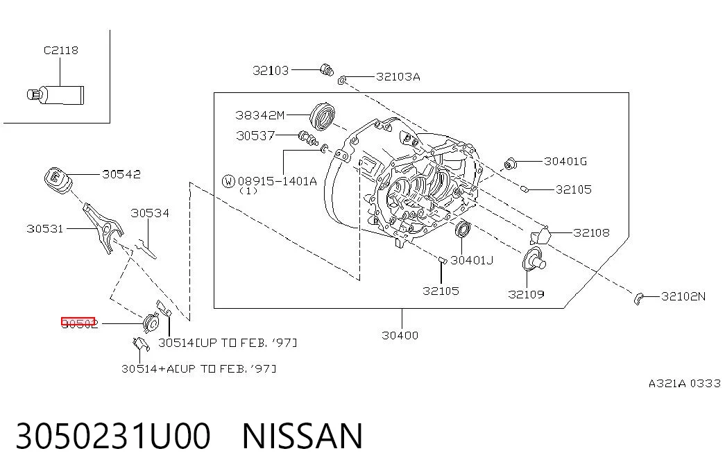 3050231U00 Nissan/Infiniti