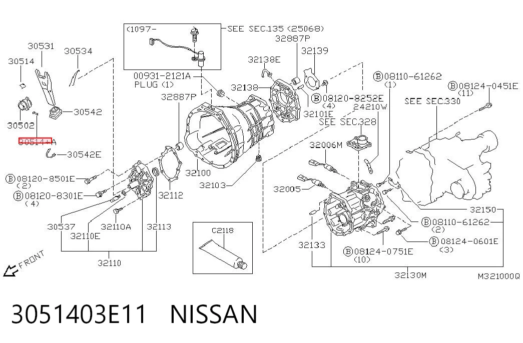 3051403E11 Nissan/Infiniti