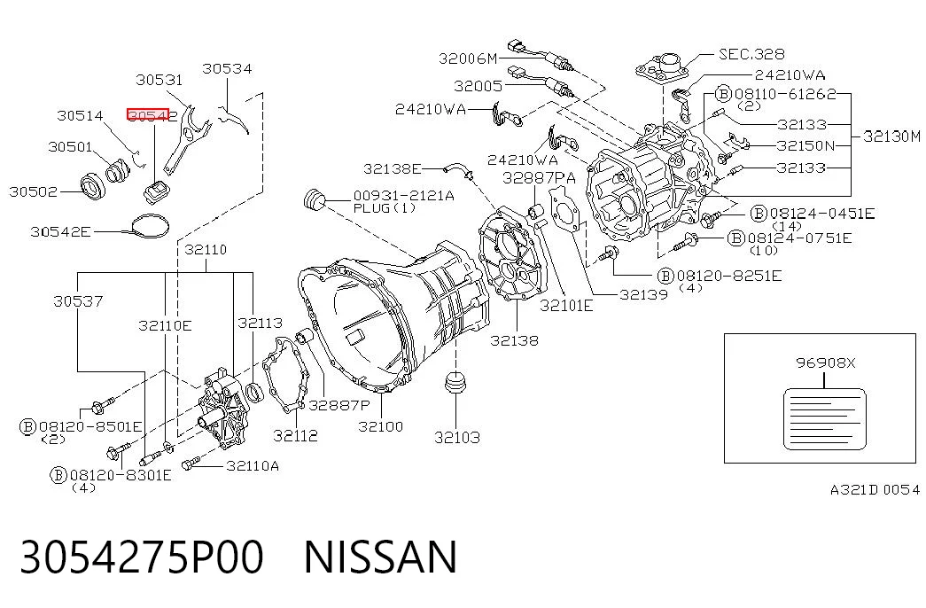 3054275P00 Nissan/Infiniti 