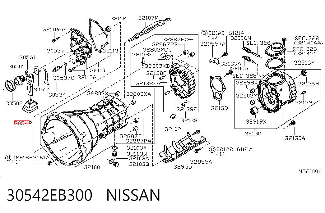 30542EB300 Nissan/Infiniti