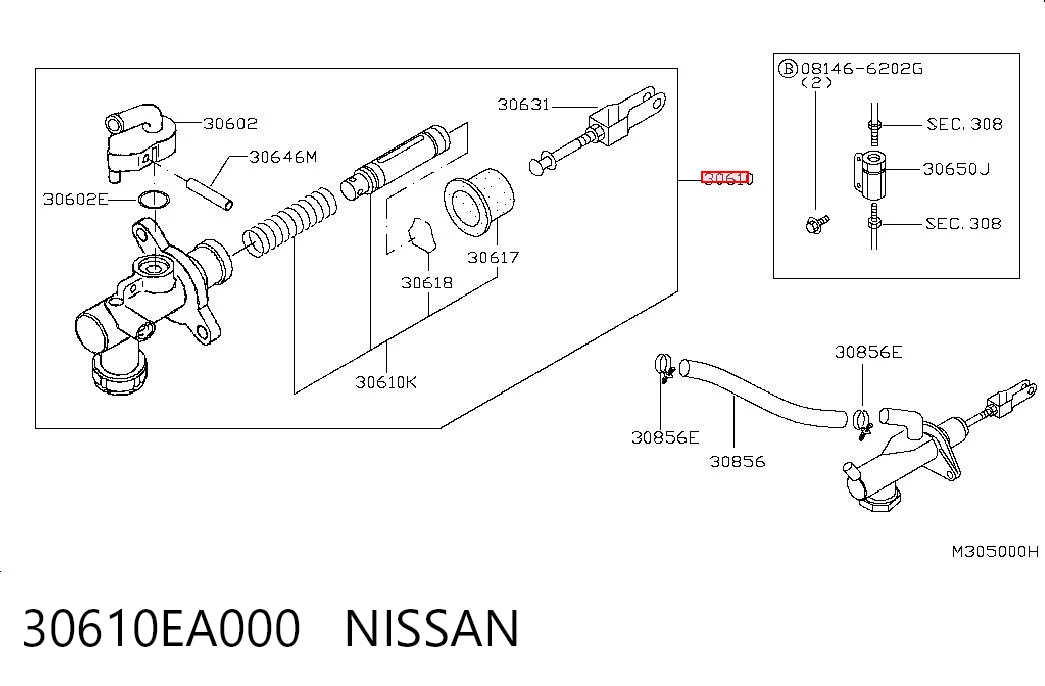 30610EA000 Nissan/Infiniti