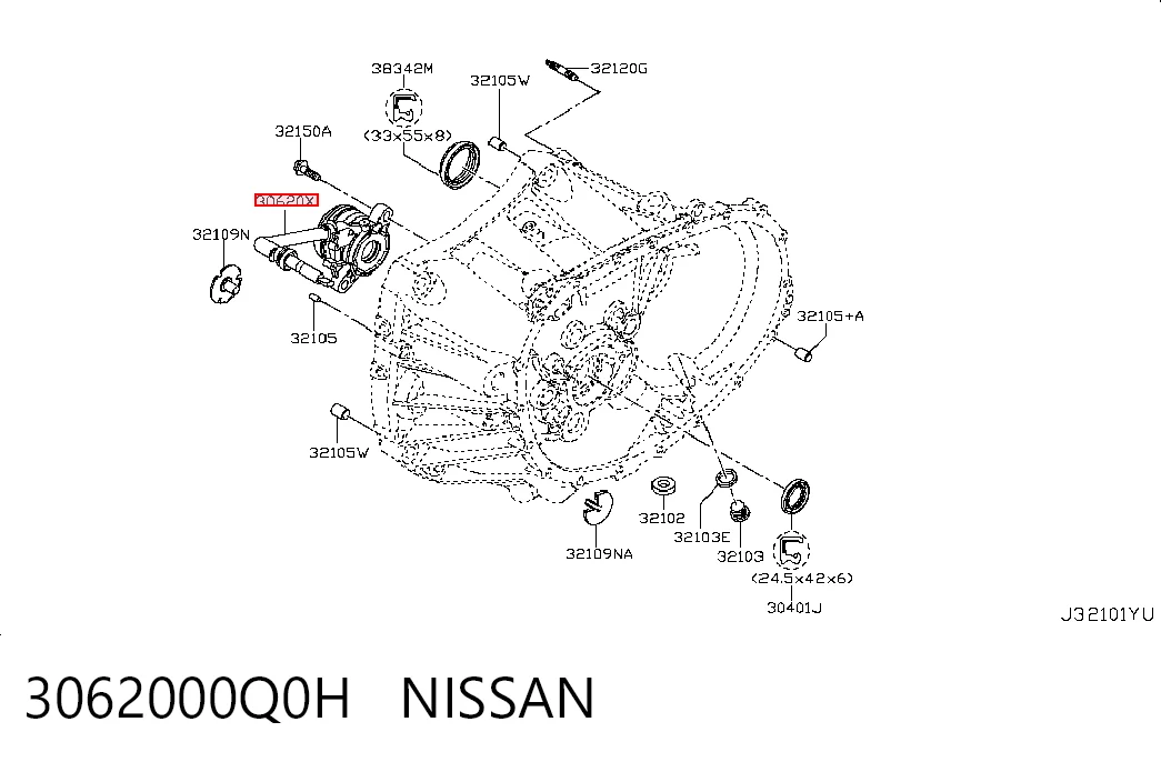 3062000Q0H Nissan/Infiniti