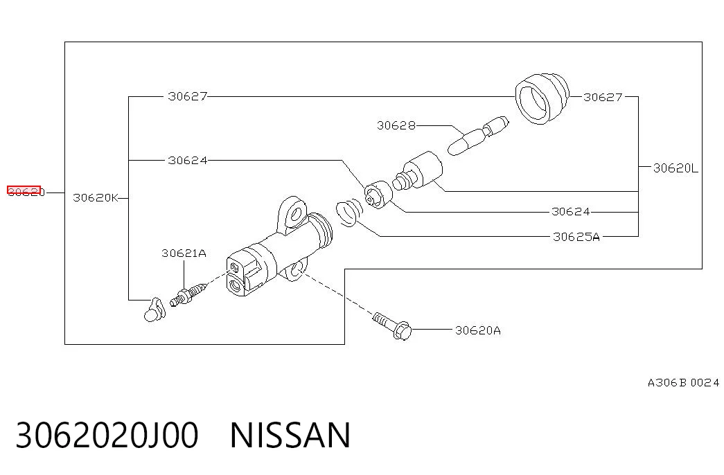 Compre Cilindro de trabalho de embraiagem Nissan Patrol 
