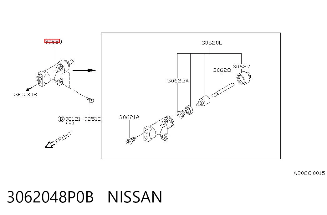 3062048P0B Nissan/Infiniti
