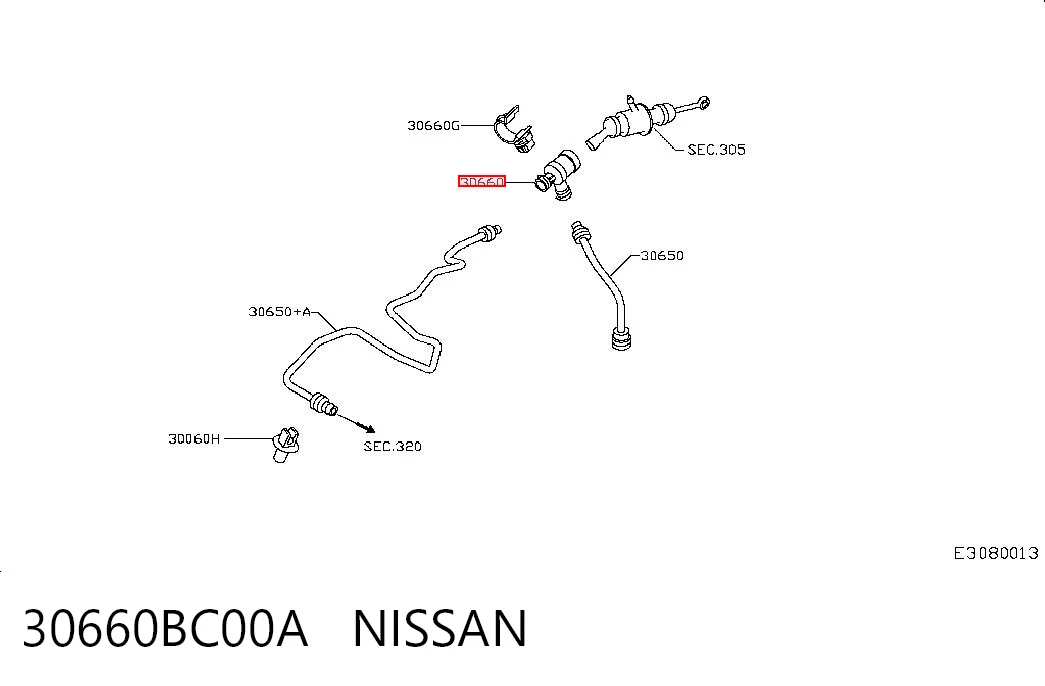 30660BC00A Nissan/Infiniti