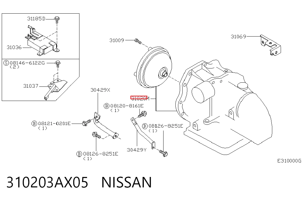 Caixa Automática de Mudança montada Nissan Almera II N16 ao melhor preço