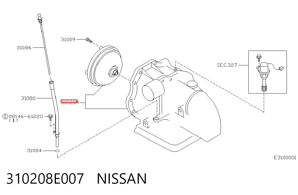 Caixa Automática de Mudança montada para Nissan Primera  P11