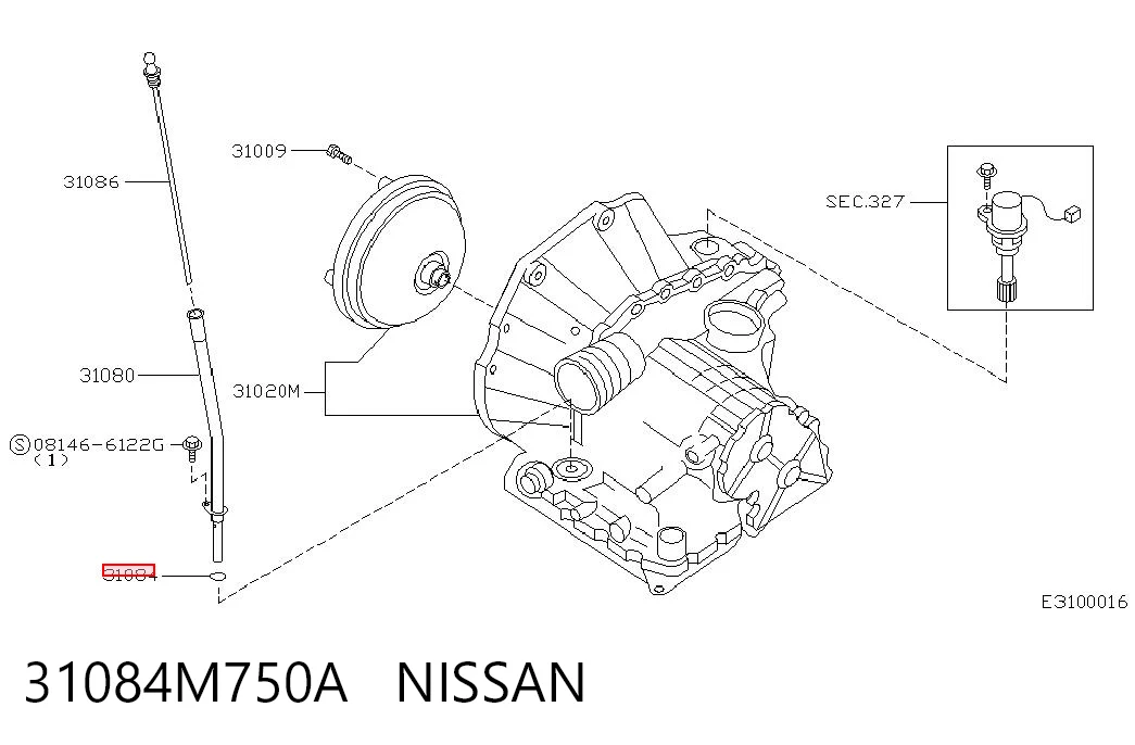 31084M750A Nissan/Infiniti
