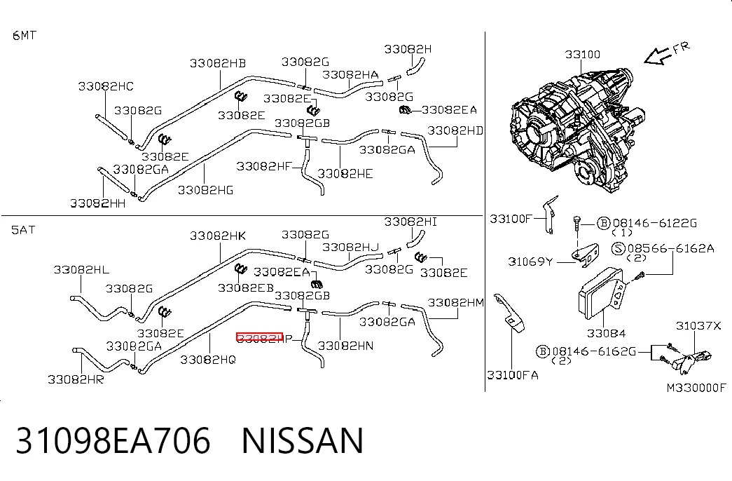 31098EA706 Nissan/Infiniti