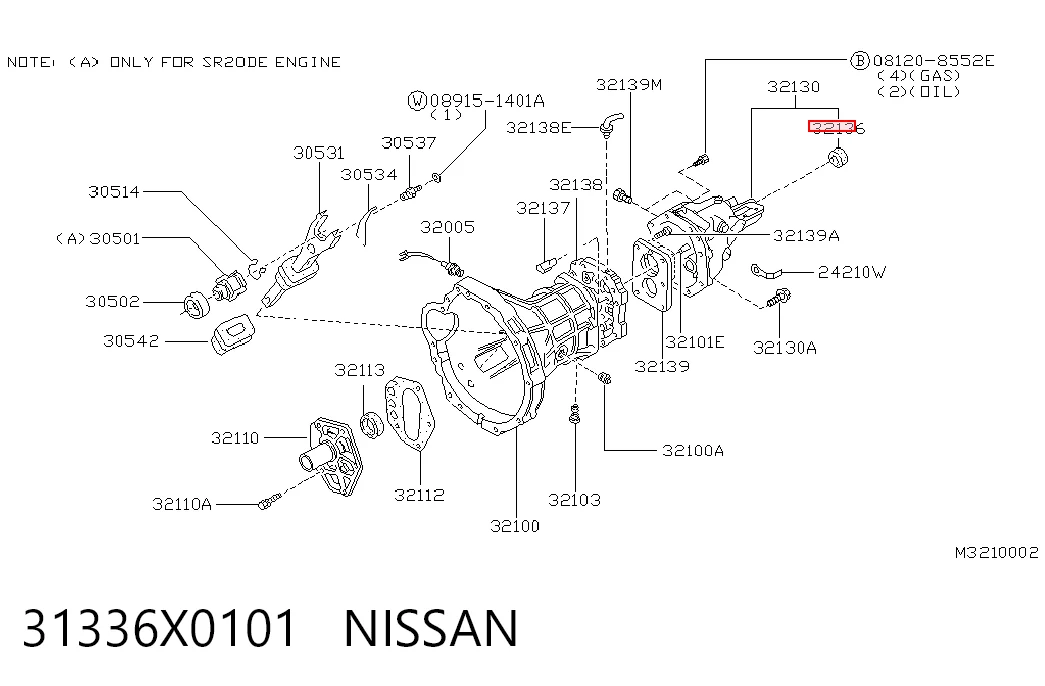 Bucim da Caixa Automática de Mudança (de árvore de saída/secundária) NIPPON MOTORS OS100435N preço, a partir de 3,47 USD