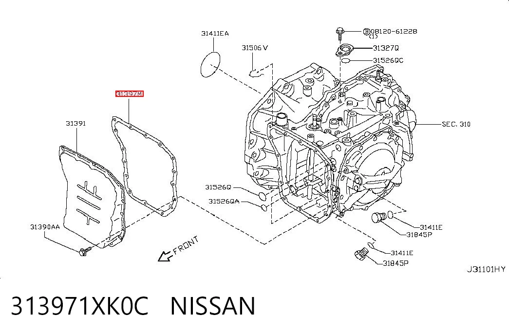 313971XK0C Nissan/Infiniti