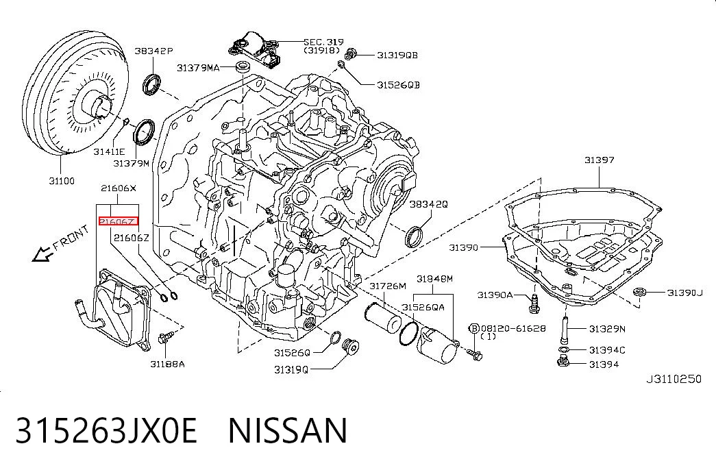 315263JX0E Nissan/Infiniti