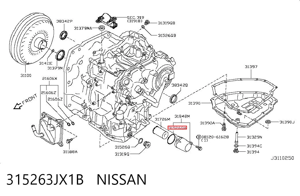 315263JX1B Nissan/Infiniti