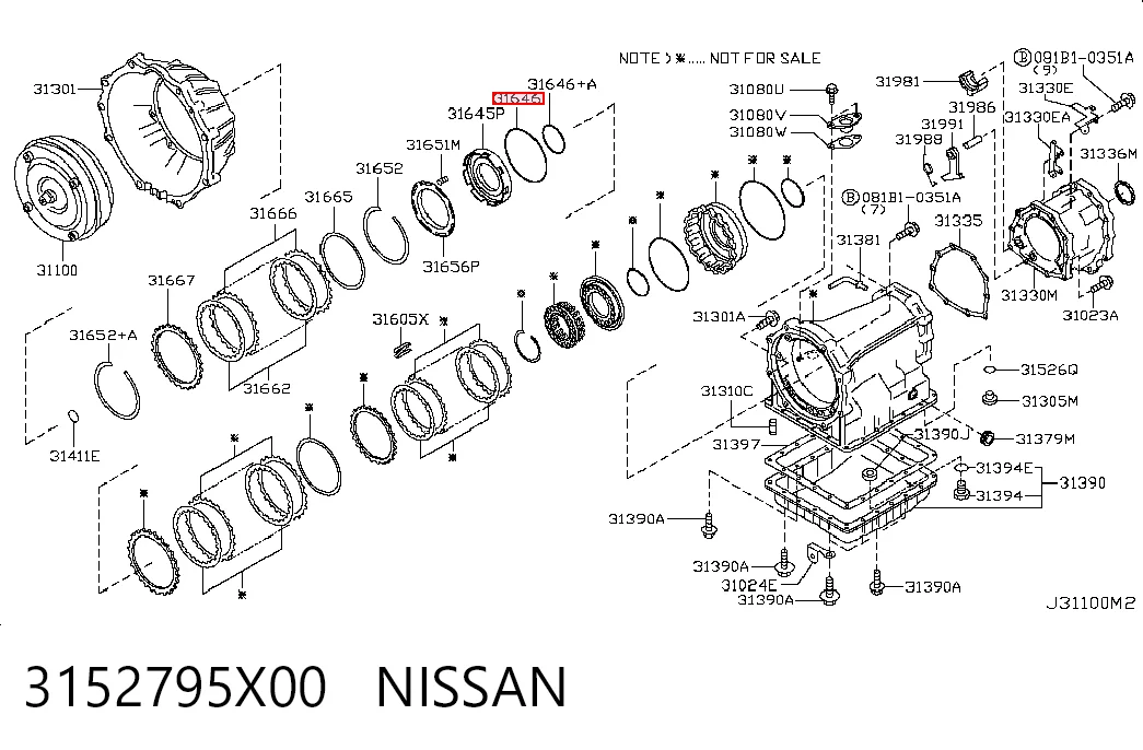 3152795X00 Nissan/Infiniti
