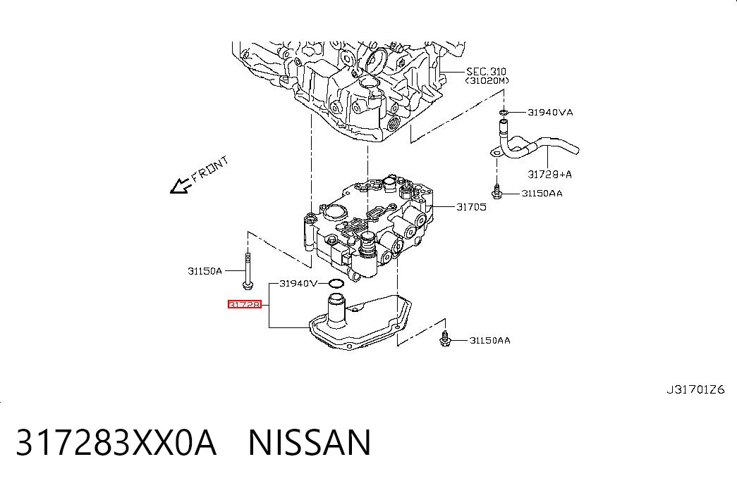317283XX0A Nissan/Infiniti