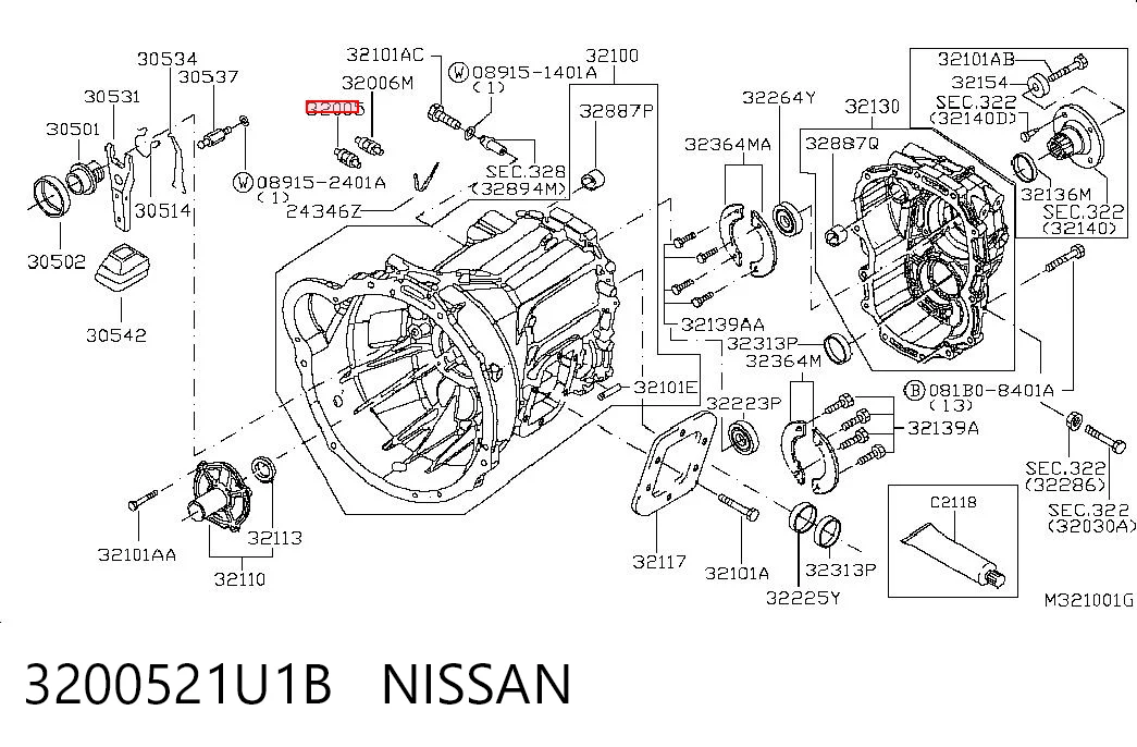 3200521U1B Nissan/Infiniti