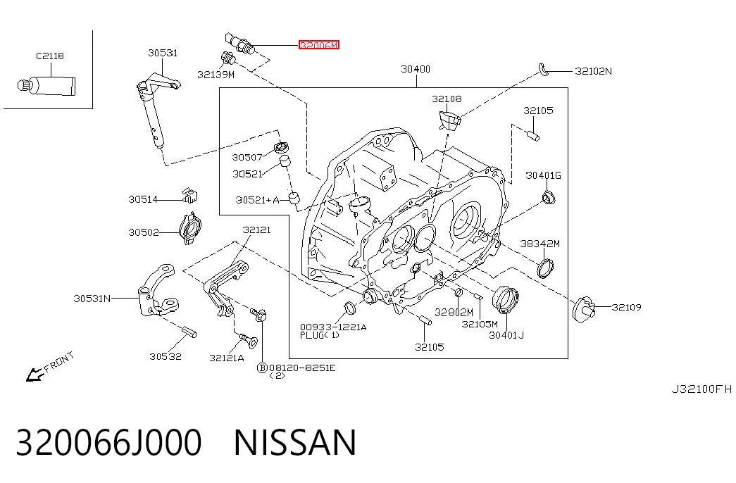 Sensor de ativação das luzes de marcha à ré HELLA 6ZF008621471