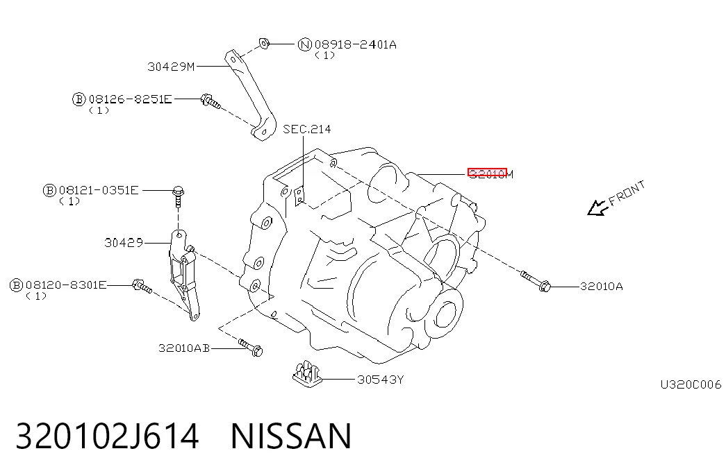 Caixa de Mudança montada (caixa mecânica de velocidades) Nissan Primera carrinha (WP11) (1996 - 2002) 