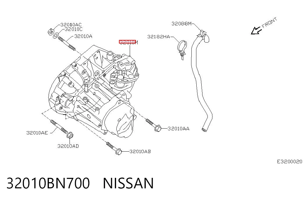 32010BN700 Nissan/Infiniti
