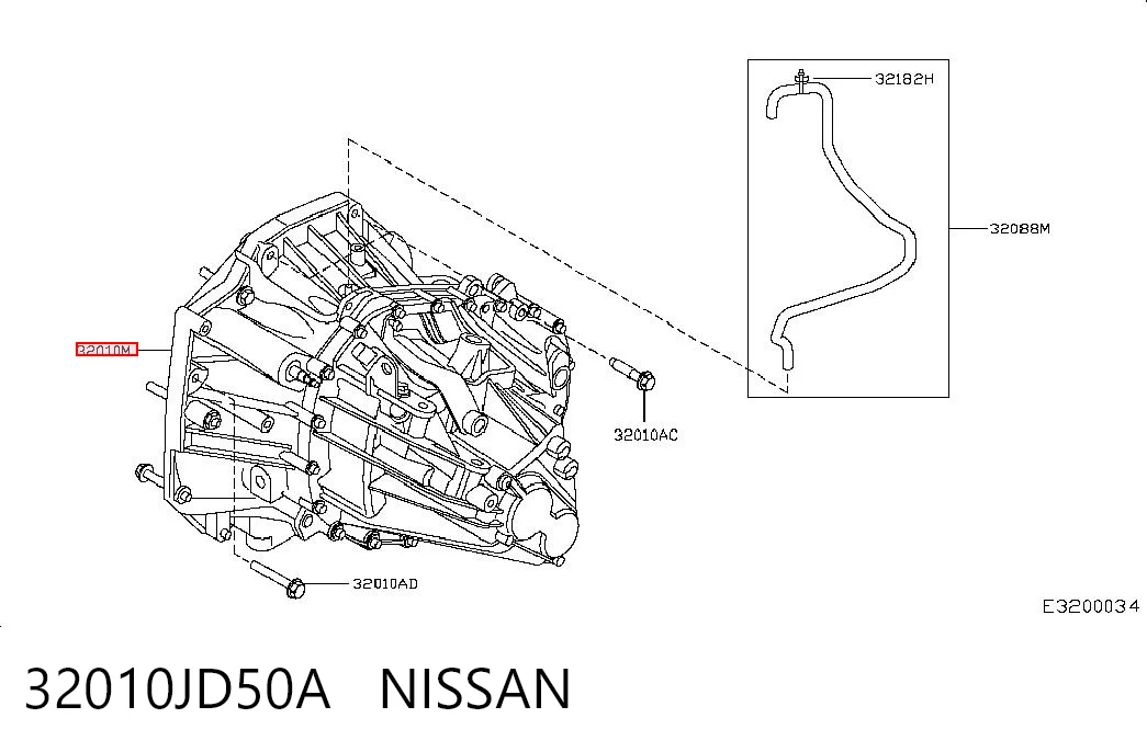 32010JD50A Nissan/Infiniti