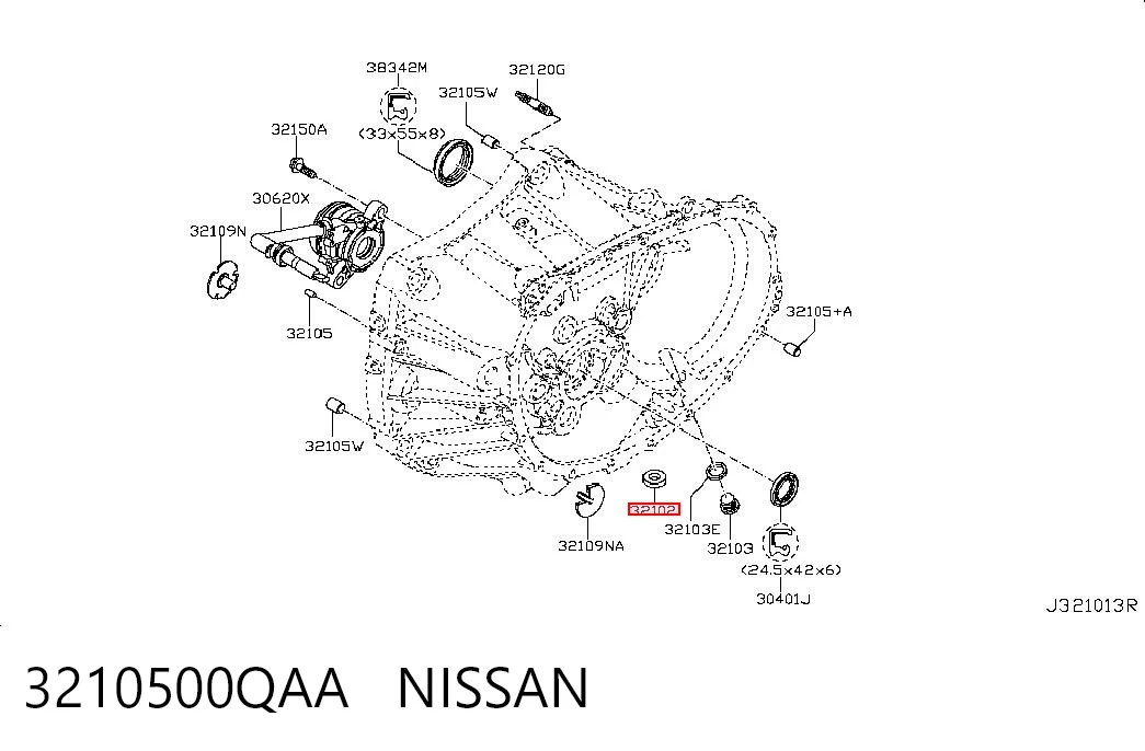 3210500QAA Nissan/Infiniti