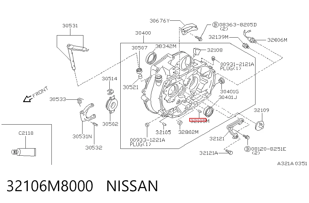 32106M8000 Nissan/Infiniti