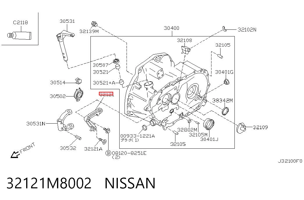 32121M8002 Nissan/Infiniti