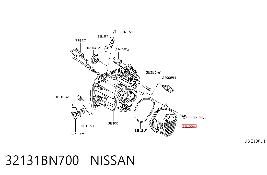 32131BN700 Nissan/Infiniti