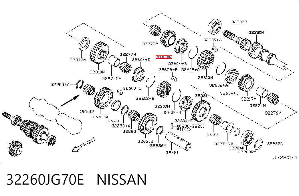 32260JG70E Nissan/Infiniti