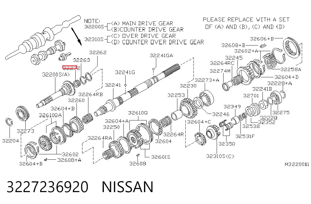 3227236920 Nissan/Infiniti